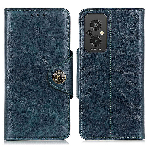 Funda de Cuero Cartera con Soporte Carcasa M12L para Xiaomi Redmi 11 Prime 4G Azul