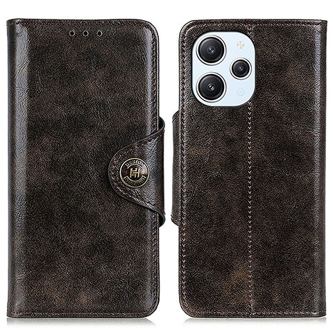 Funda de Cuero Cartera con Soporte Carcasa M12L para Xiaomi Redmi 12 4G Bronze