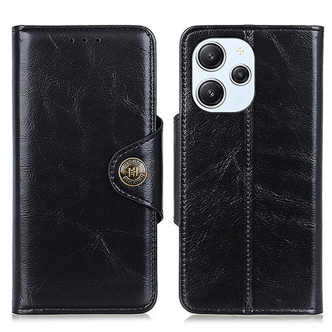 Funda de Cuero Cartera con Soporte Carcasa M12L para Xiaomi Redmi 12 4G Negro