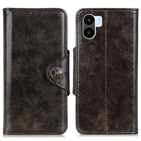 Funda de Cuero Cartera con Soporte Carcasa M12L para Xiaomi Redmi A1 Bronze