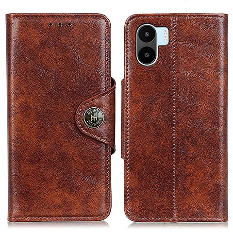 Funda de Cuero Cartera con Soporte Carcasa M12L para Xiaomi Redmi A2 Plus Marron