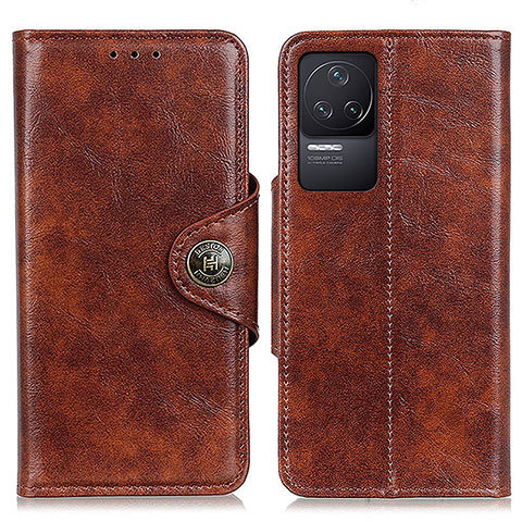 Funda de Cuero Cartera con Soporte Carcasa M12L para Xiaomi Redmi K50 Pro 5G Marron