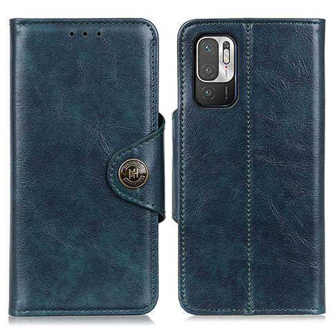 Funda de Cuero Cartera con Soporte Carcasa M12L para Xiaomi Redmi Note 11 SE 5G Azul