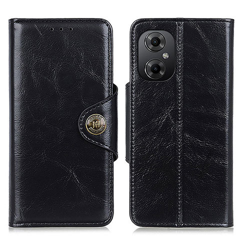 Funda de Cuero Cartera con Soporte Carcasa M12L para Xiaomi Redmi Note 12R Pro 5G Negro