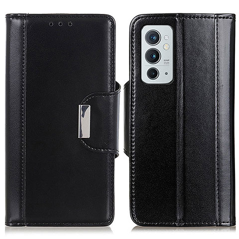 Funda de Cuero Cartera con Soporte Carcasa M13L para OnePlus 9RT 5G Negro