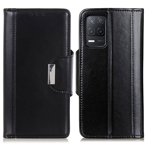 Funda de Cuero Cartera con Soporte Carcasa M13L para Realme 8 5G Negro