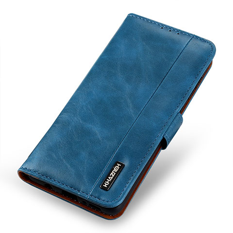 Funda de Cuero Cartera con Soporte Carcasa M13L para Samsung Galaxy A03s Azul