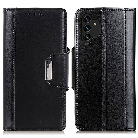 Funda de Cuero Cartera con Soporte Carcasa M13L para Samsung Galaxy A13 4G Negro