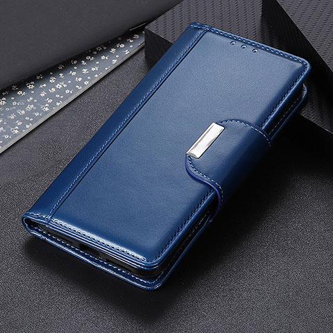 Funda de Cuero Cartera con Soporte Carcasa M14L para Huawei Honor 10X Lite Azul