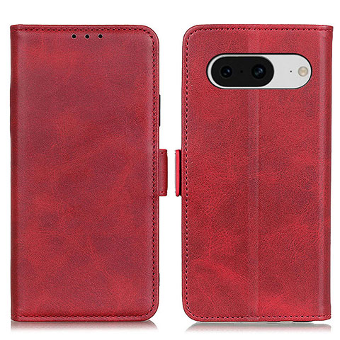 Funda de Cuero Cartera con Soporte Carcasa M15L para Google Pixel 8 5G Rojo