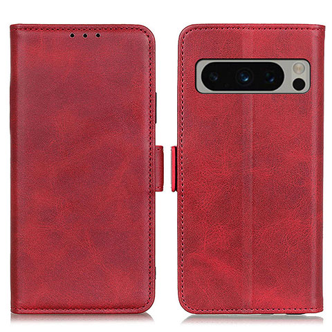 Funda de Cuero Cartera con Soporte Carcasa M15L para Google Pixel 8 Pro 5G Rojo