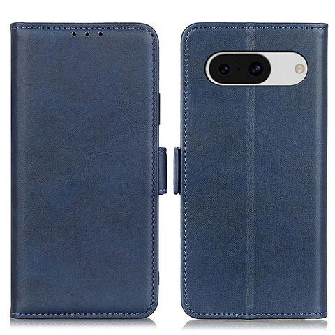 Funda de Cuero Cartera con Soporte Carcasa M15L para Google Pixel 8a 5G Azul