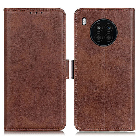 Funda de Cuero Cartera con Soporte Carcasa M15L para Huawei Honor 50 Lite Marron