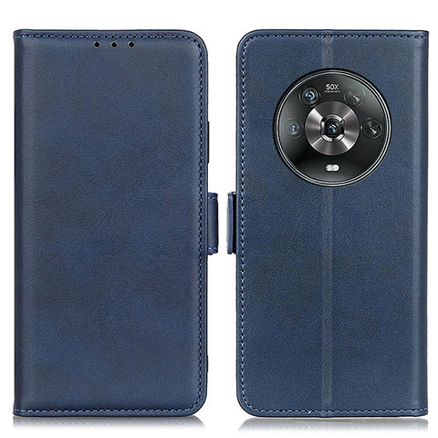 Funda de Cuero Cartera con Soporte Carcasa M15L para Huawei Honor Magic4 5G Azul