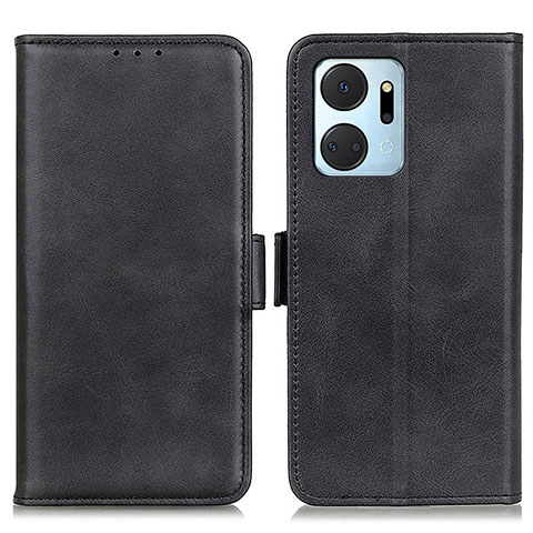 Funda de Cuero Cartera con Soporte Carcasa M15L para Huawei Honor X7a Negro