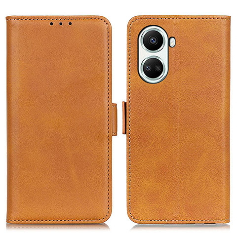 Funda de Cuero Cartera con Soporte Carcasa M15L para Huawei Nova 10 SE Marron Claro