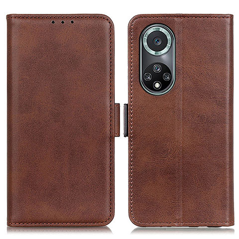 Funda de Cuero Cartera con Soporte Carcasa M15L para Huawei Nova 9 Pro Marron