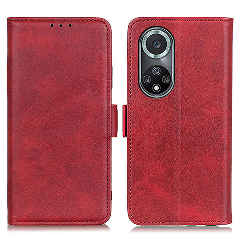 Funda de Cuero Cartera con Soporte Carcasa M15L para Huawei Nova 9 Pro Rojo