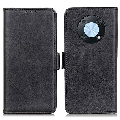 Funda de Cuero Cartera con Soporte Carcasa M15L para Huawei Nova Y90 Negro