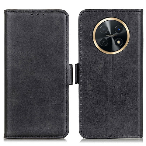 Funda de Cuero Cartera con Soporte Carcasa M15L para Huawei Nova Y91 Negro