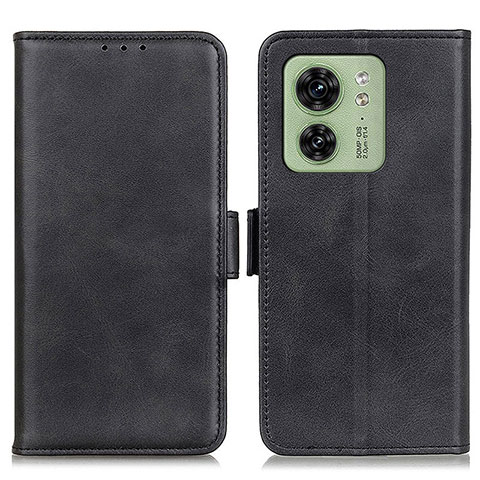 Funda de Cuero Cartera con Soporte Carcasa M15L para Motorola Moto Edge (2023) 5G Negro