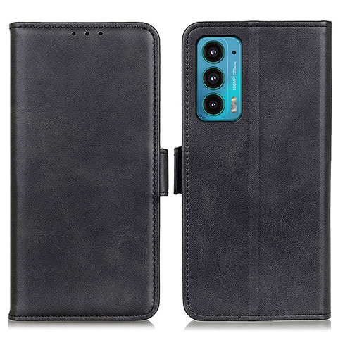 Funda de Cuero Cartera con Soporte Carcasa M15L para Motorola Moto Edge Lite 5G Negro