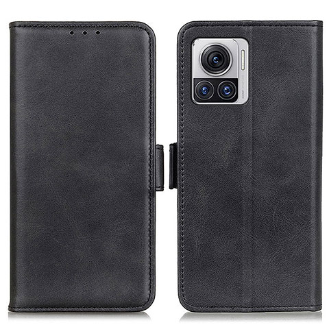 Funda de Cuero Cartera con Soporte Carcasa M15L para Motorola Moto Edge X30 Pro 5G Negro