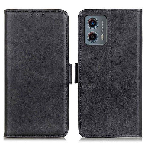 Funda de Cuero Cartera con Soporte Carcasa M15L para Motorola Moto G 5G (2023) Negro