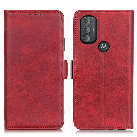 Funda de Cuero Cartera con Soporte Carcasa M15L para Motorola Moto G Play (2023) Rojo