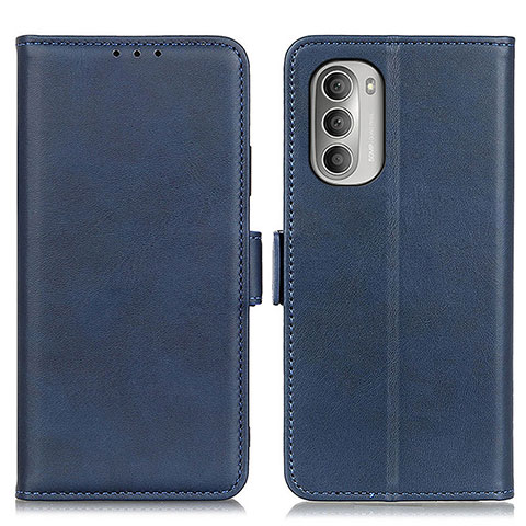 Funda de Cuero Cartera con Soporte Carcasa M15L para Motorola Moto G Stylus (2022) 4G Azul