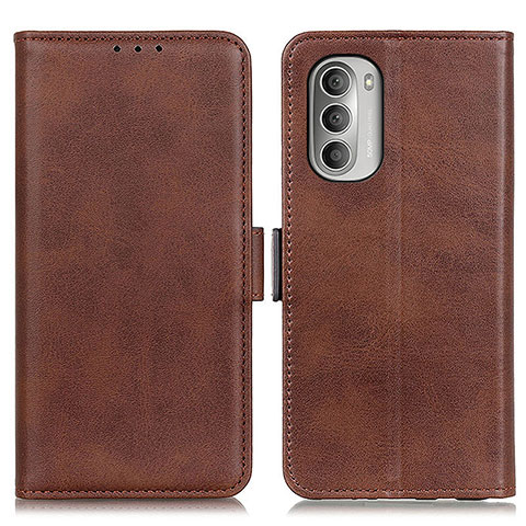 Funda de Cuero Cartera con Soporte Carcasa M15L para Motorola Moto G Stylus (2022) 4G Marron