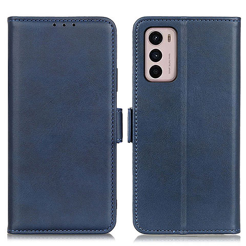 Funda de Cuero Cartera con Soporte Carcasa M15L para Motorola Moto G42 Azul