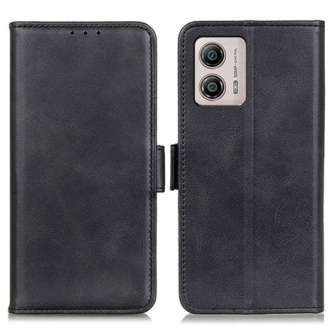 Funda de Cuero Cartera con Soporte Carcasa M15L para Motorola Moto G53j 5G Negro