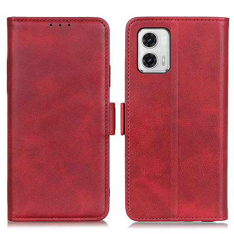 Funda de Cuero Cartera con Soporte Carcasa M15L para Motorola Moto G73 5G Marron Claro