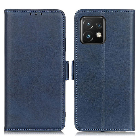 Funda de Cuero Cartera con Soporte Carcasa M15L para Motorola Moto X40 5G Azul