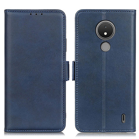 Funda de Cuero Cartera con Soporte Carcasa M15L para Nokia C21 Azul