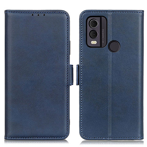 Funda de Cuero Cartera con Soporte Carcasa M15L para Nokia C22 Azul