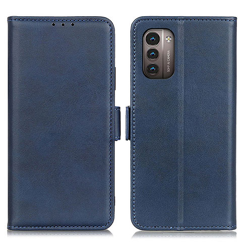 Funda de Cuero Cartera con Soporte Carcasa M15L para Nokia G11 Azul