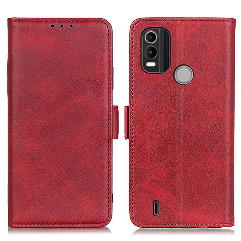 Funda de Cuero Cartera con Soporte Carcasa M15L para Nokia G11 Plus Rojo