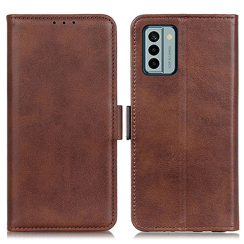 Funda de Cuero Cartera con Soporte Carcasa M15L para Nokia G22 Marron