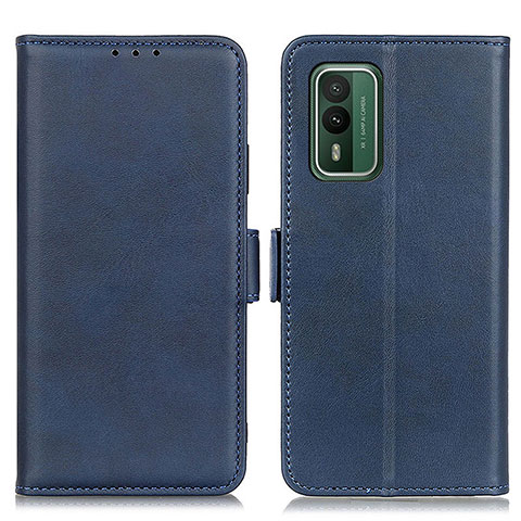 Funda de Cuero Cartera con Soporte Carcasa M15L para Nokia XR21 Azul