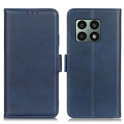 Funda de Cuero Cartera con Soporte Carcasa M15L para OnePlus 10 Pro 5G Azul