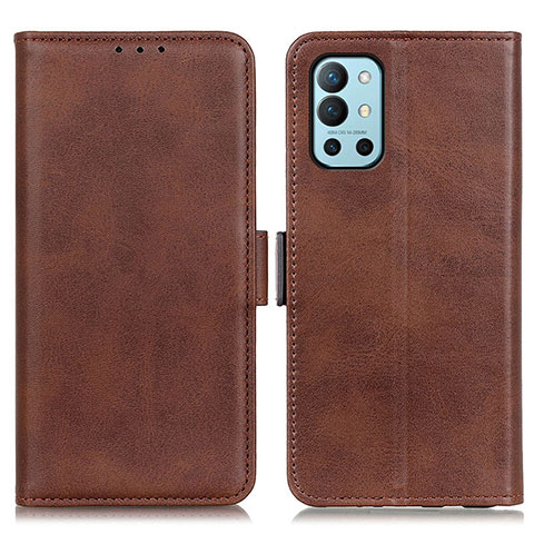 Funda de Cuero Cartera con Soporte Carcasa M15L para OnePlus 9R 5G Marron