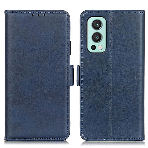 Funda de Cuero Cartera con Soporte Carcasa M15L para OnePlus Nord 2 5G Azul