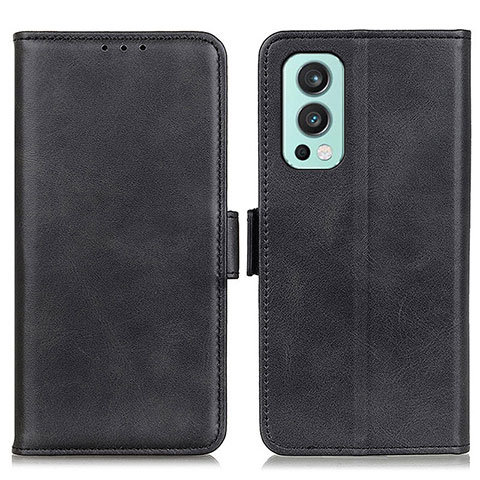 Funda de Cuero Cartera con Soporte Carcasa M15L para OnePlus Nord 2 5G Negro