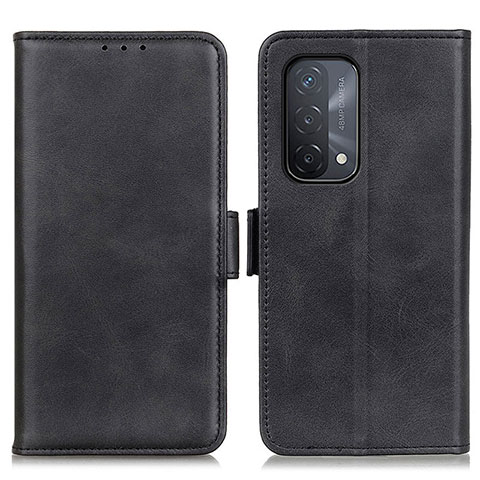 Funda de Cuero Cartera con Soporte Carcasa M15L para Oppo A93 5G Negro