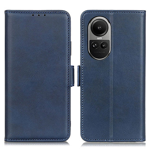 Funda de Cuero Cartera con Soporte Carcasa M15L para Oppo Reno10 Pro 5G Azul