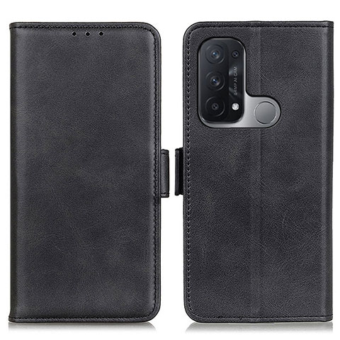 Funda de Cuero Cartera con Soporte Carcasa M15L para Oppo Reno5 A Negro