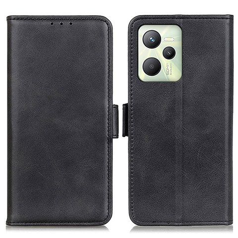 Funda de Cuero Cartera con Soporte Carcasa M15L para Realme Narzo 50A Prime Negro