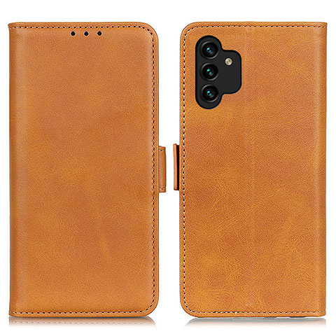 Funda de Cuero Cartera con Soporte Carcasa M15L para Samsung Galaxy A13 5G Marron Claro